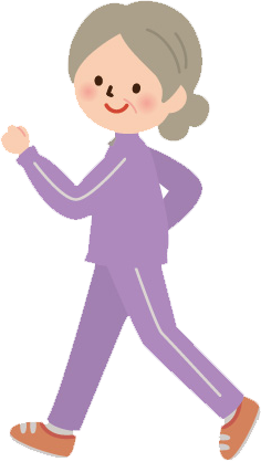 歩くだけで健康を底上げ