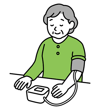 朝と夜でこんなに違う!高齢者の血圧変動のパターン
