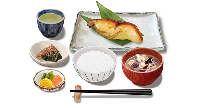 1日3食＋たんぱく質を意識する食習慣