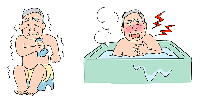 ヒートショックの危険性と防止対策