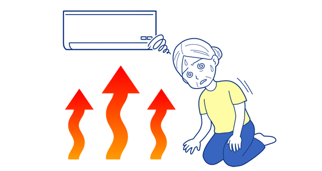 高齢者が夏バテしやすい3つの身体的変化