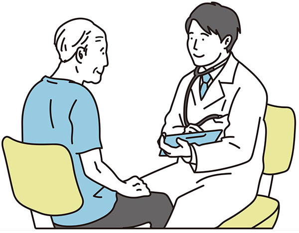 かかりつけ医に相談