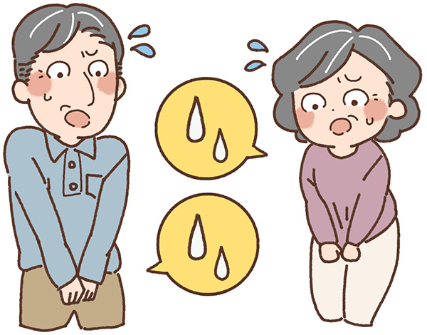 尿漏れ症状を経験