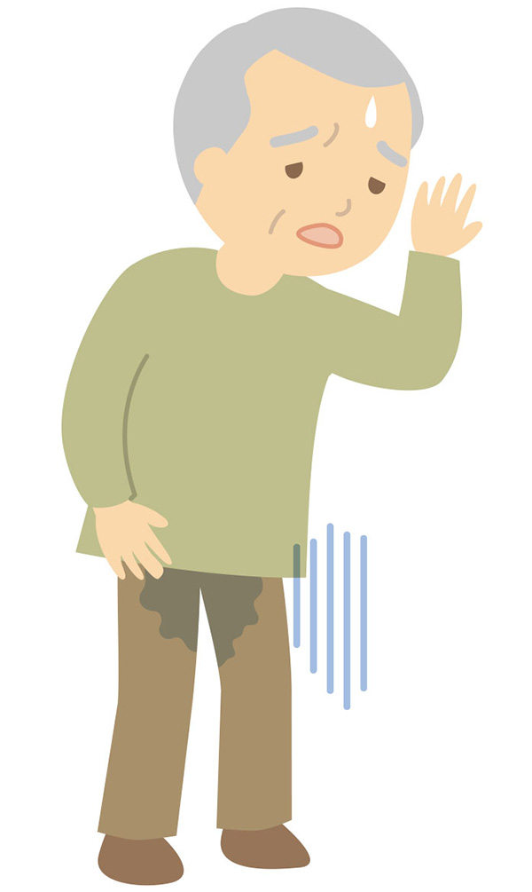 排尿をコントロールする力が低下