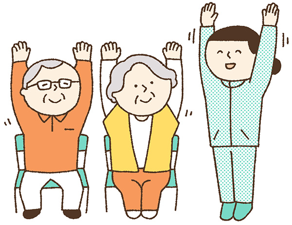 動ける状態を守るための生活支援