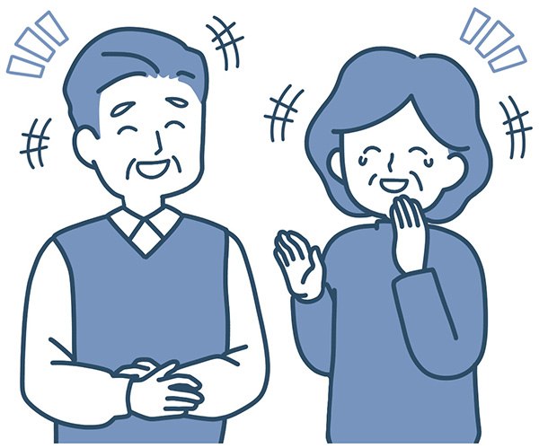 相手に関心を向け、全身で聴く