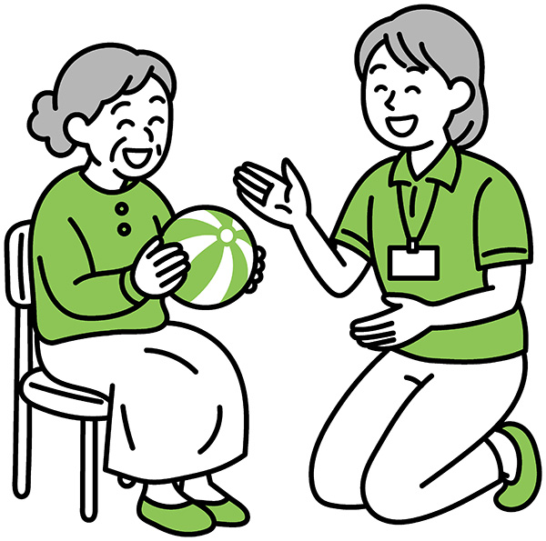 スタッフの関わり方と場の演出